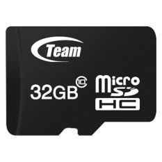 Team 32GB Class10 High Speed TF micro SD Card (Black) - Intl