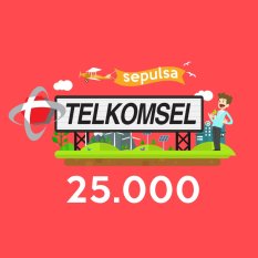 Telkomsel Pulsa 25.000
