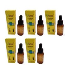 Temulawak V Natural Whitening Serum - 5 Botol