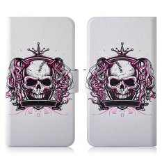 Terror Crown Skull PU Leather New Flip Case Cover For LG Optimus L9 P760 P765