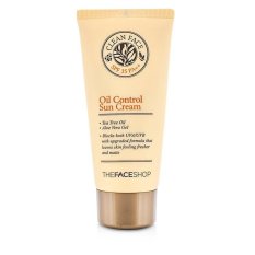 The Face Shop Clean Face Oil Control Sun Cream SPF 35 PA++ - 50ml