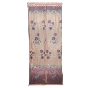 tirai magnet penguin motif bunga cokelat lazada indonesia tirai magnet penguin motif bunga cokelat lazada indonesia