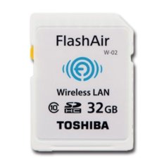 Toshiba Flashair III 32GB W03 Wireless WIFI SDHC Class 10 Memory Card (Intl)