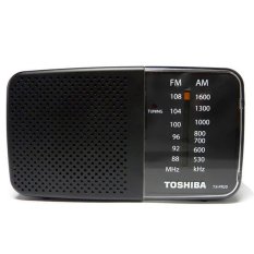 TOSHIBA TX-PR20 Portable Pocket AM FM Radio (BLACK) (Export) - Intl