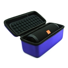 Travel Zipper Sleeve Case Bag Box Portable EVA Storage Hard Case for JBL Flip 3 Bluetooth Speaker (Dark Blue) (Intl)
