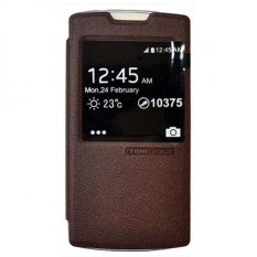 Tunedesign FolioAir Case for OPPO Find 5 Mini Casing Cover Flip - Coklat