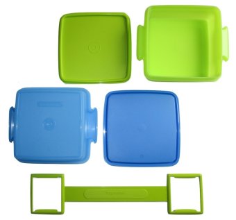 tupperware small carry all set biru hijau lazada indonesia tupperware small carry all set biru hijau lazada indonesia