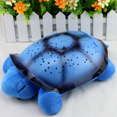 Turtle Led Night Light Stars Projector for Baby Lamp Toy With 4 Light Music Turtle Lamp