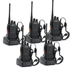 Two way Radio Walkie talkie Long Range handset Baofeng BF-888s (5 PCS) (Intl)