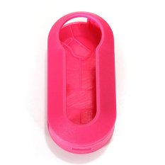 UJS New Remote Flip Key Fob Case Cover 3 Buttons For Fiat 500 Brava Panda Punto Pink (Intl)