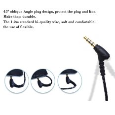 ULDUM U-699 Sport Headphone Stereo Earbuds MIC In-Ear Plugs Earphones with 3.5mm Plug Noise Cancellation & Wonderful Sound Effect Music Earphone for Smart Phones Desktop Notebook Laptop MP3 MP4 MP5 (Intl)