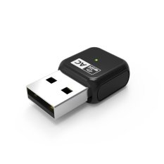 Ultra-fast Mini 5GHz 433Mbps/2.4GHz 150Mbps wireless speed with 802.11AC,WiFi Wireless Network Card 802.11AC LAN Adapter (Intl)