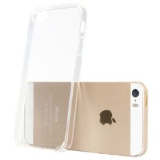 Ultra Thin Soft TPU Gel Original Transparent Case For iPhone 5 5S 5G Crystal Clear Silicon Back Cover Phone Bags For IPhone5 I5(Clear)(Intl)