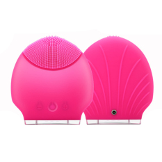 Ultrasonic wave Shock Silica gel Wash berus Brush Electric beauty equipment Waterproof cleansing instrument (Intl)
