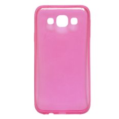 Ultrathin Softcase Oppo Find 5 Mini R827 Transparant - Merah