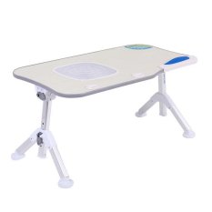 uNiQue Meja Laptop Portable dengan Desain Super Kokoh 4 Kaki X-70 - Abu-abu