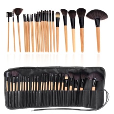 Universal Foundation Eyeshadow Eyeliner Lip Makeup Brushes and Applicators Cosmetic Tool Soft - 24 Pcs