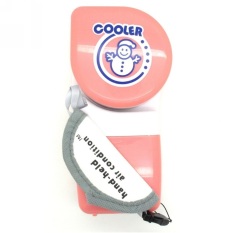 Universal Handheld Mini Portable Air Conditioner USB Fan - Pink