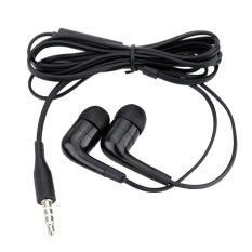 Universal Stereo Bass Earphone Headphones Handsfree In-ear Headset 3.5mm MIC Earbuds for iPhone Samsung Mp3 all Phone (Black)