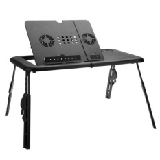 Universal T04 Meja Laptop Lipat - Hitam