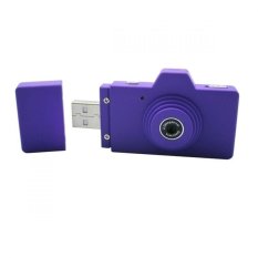 USB Eazzzy Mini Digital Camera - 2MP - Ungu