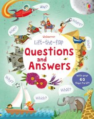 Usborne Lift The Flap Questions and Answers (Buku Edukasi Bahasa Inggris Anak Import)