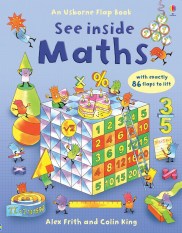 Usborne See Inside Maths (Buku Edukasi Bahasa Inggris Import Anak)