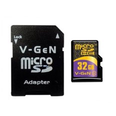 V-Gen Memory Micro SD 32GB class 10 + Adapter