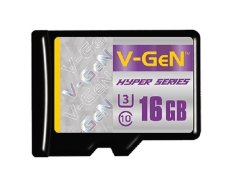 V-Gen Micro SD 16GB Hyper Series Class 10 Memory Card - 16GB