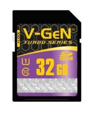 V-Gen SD Card 32 GB Class 10 Turbo Series