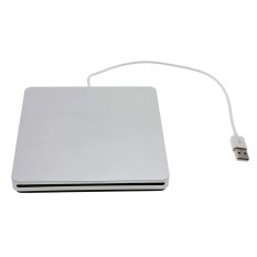 Vanker USB 2.0 External Super Silm Slot in DVD-RW Drive Case SATA For Laptop PC MacBook - Intl