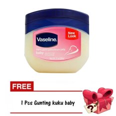 Vaseline Baby Pure Petroleum Jelly 368 g + Gratis Gunting Kuku Bayi