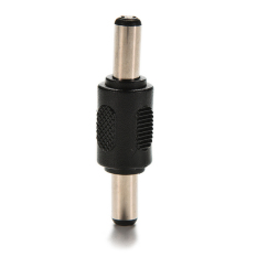 Velishy 5.5mm X 2.1mm To 5.5mmx2.1mm Male Power Plug Adapter - INTL