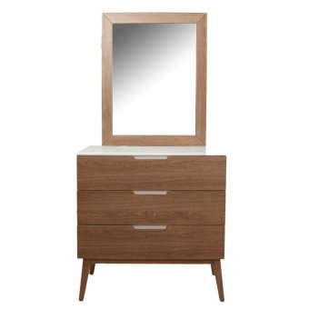 lazada meja di harga rias Mirror Carlo  Susun Dengan  3 Vittorio  Laci Drawer  with