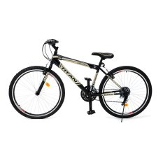 Viva Cycle Titan 26" Hi-Ten Sepeda Gunung 18sp Shimano - Gold-Hitam - Gratis Pengiriman JABODETABEK