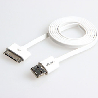 vivan iphone 4 usb charger white kabel data charging cable powerbank for ci60 lazada indonesia vivan iphone 4 usb charger white kabel data charging cable powerbank for ci60 lazada indonesia