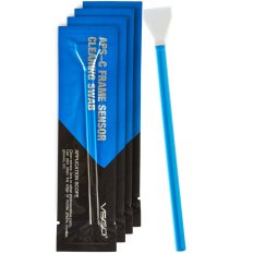 VSGO 10pcs 16mm Microfiber Sensor Screen Cleaning Swab Kit for Canon Nikon Sony Pentax DSLR (Intl)