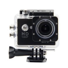 VVGCAM WiFi SJ4000 Action Cam Full HD 1080P 170 Degree Wide Angle 2.0inch Waterproof Outdoor Sport Camera(Black) - Intl