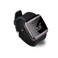 Waterproof Multi Languages Wireless Watch for Android/iOS Mobile Phone (Black) - Intl