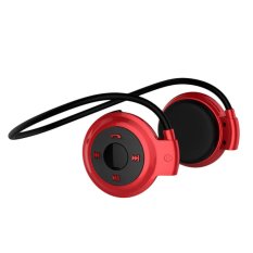 Wireless Bluetooth Headset (Red) (Intl)
