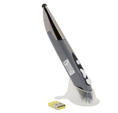 Wireless Optical Pen Mouse PPT Pointer Adjustable DPI Capacitive Touch Screen Stylus for PC Android Laptop Accessories Computer Peripherals- Intl