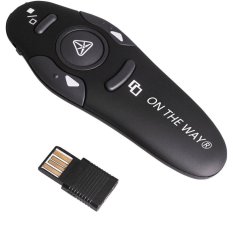 Wireless PPT Presenter Mouse Remote with Powerpoint Remote Control Laser Pointer- Intl