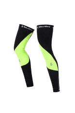 WOLFBIKE Sport Football Basketball Cycling Stretch Leg Warmer Knee Guard Green