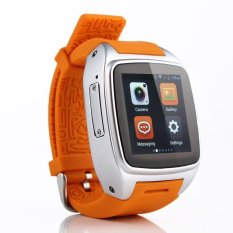 X01 Waterproof 5.0 MP Camera Android 4.2.2 Smart Watch Wrist Wrap Watch Phone(Orange) - Intl
