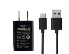 Xiaomi Original MDY-08-EF 2A Travel Charger Adapter + Xiaomi USB Cable Type-C 120cm For Mi4c Mi5 Mi5 - Hitam - Hitam