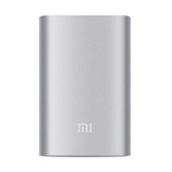 Xiaomi Original NDY-02-AN Power Bank - 10000mAh - Silver  