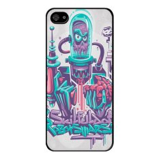 Y&M Abstract Cartoon Pattern Cell Phone Cases For iPhone 5/5s (Multicolor)
