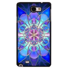 Y&M Beautiful Flower Original Pattern Cover Case For Samsung Galaxy Note 2 Phone Case (Multicolor) - Intl