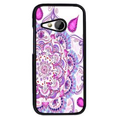 Y&M Cell Phone Case For HTC One M8 Mini Beautiful Floral Pattern Cover (Multicolor) - Intl