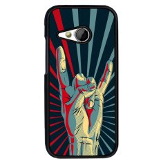 Y&M Cell Phone Case For HTC One M8 Mini Love Hand Printed Cover (Multicolor) - Intl